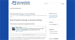Desktop Screenshot of blog.ironwoodpacific.com